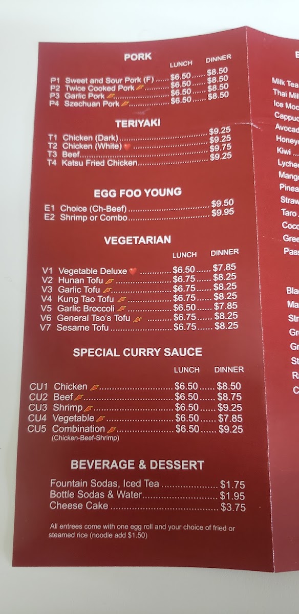 Menu King China Express-2