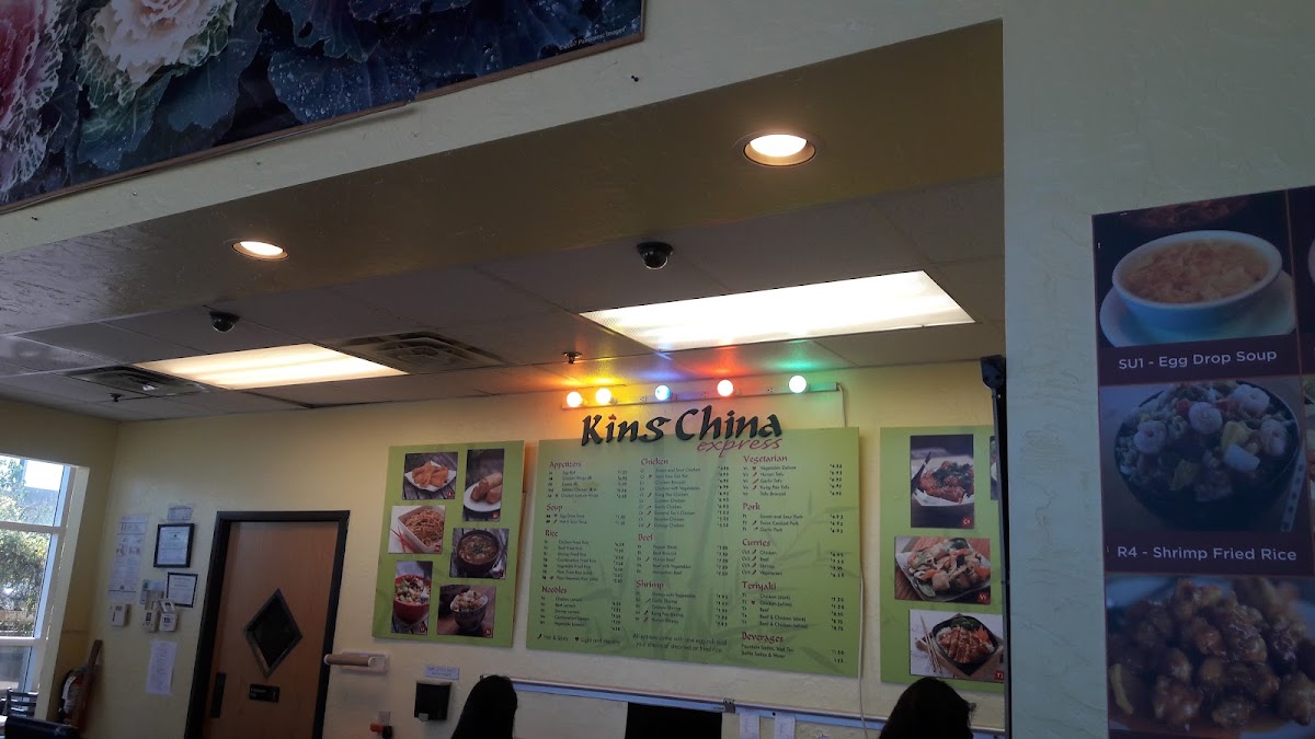 Menu King China Express-7
